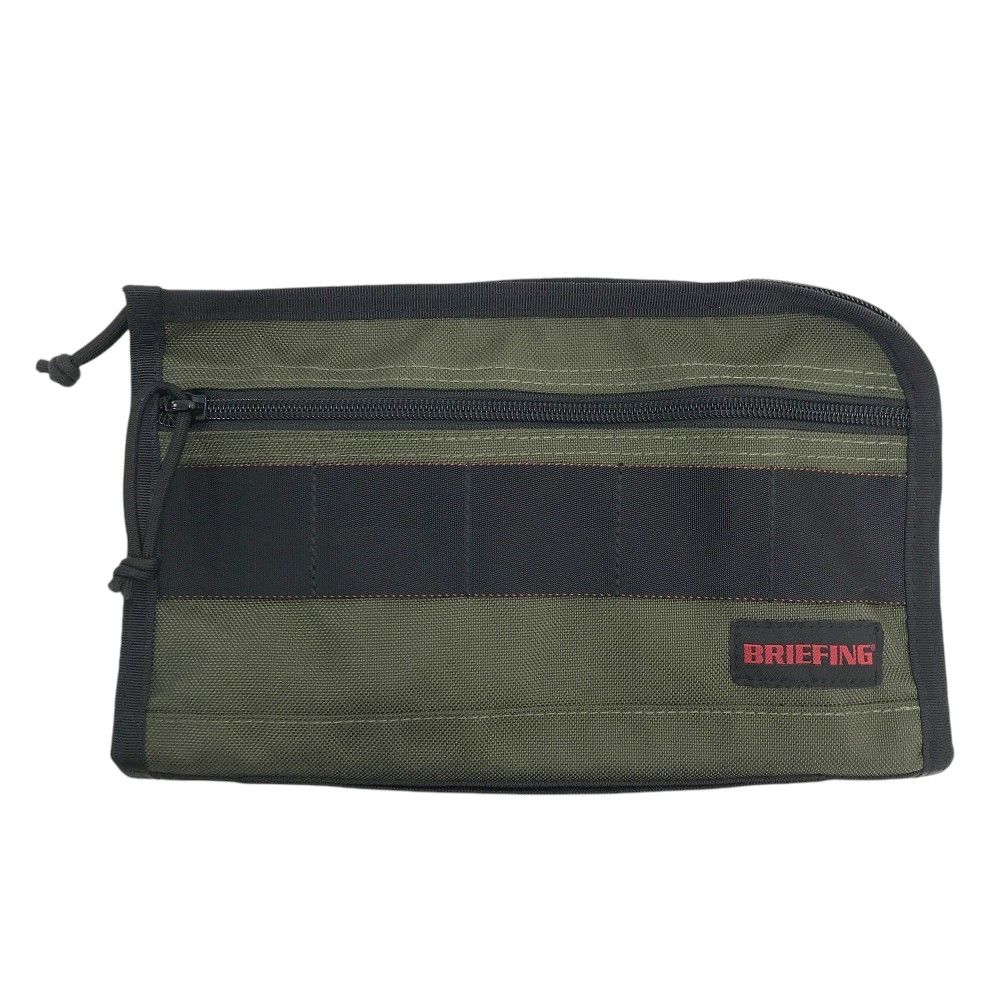 BRIEFING ブリーフィング CLUB CLUTCH クラッチバッグ カーキ系 [241003000176]