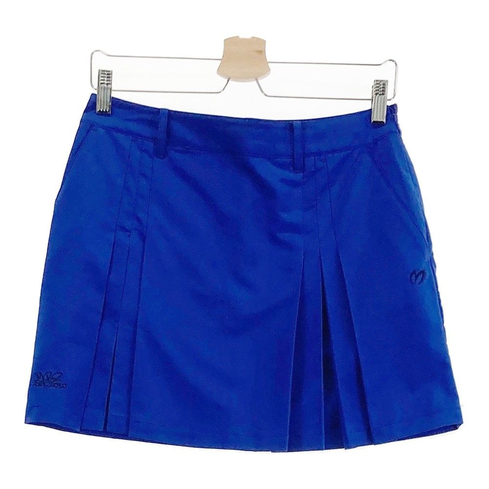 サイズ 1 MASTER BUNNY EDITION マスターバニーエディション モデル プリーツスカート ブルー系 ゴルフウェア レディース ストスト