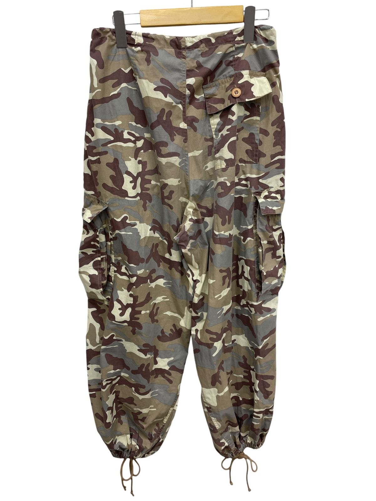 UFO カモフラカーゴパンツ ドローコード付 00S 古着 迷彩 デザートカモ