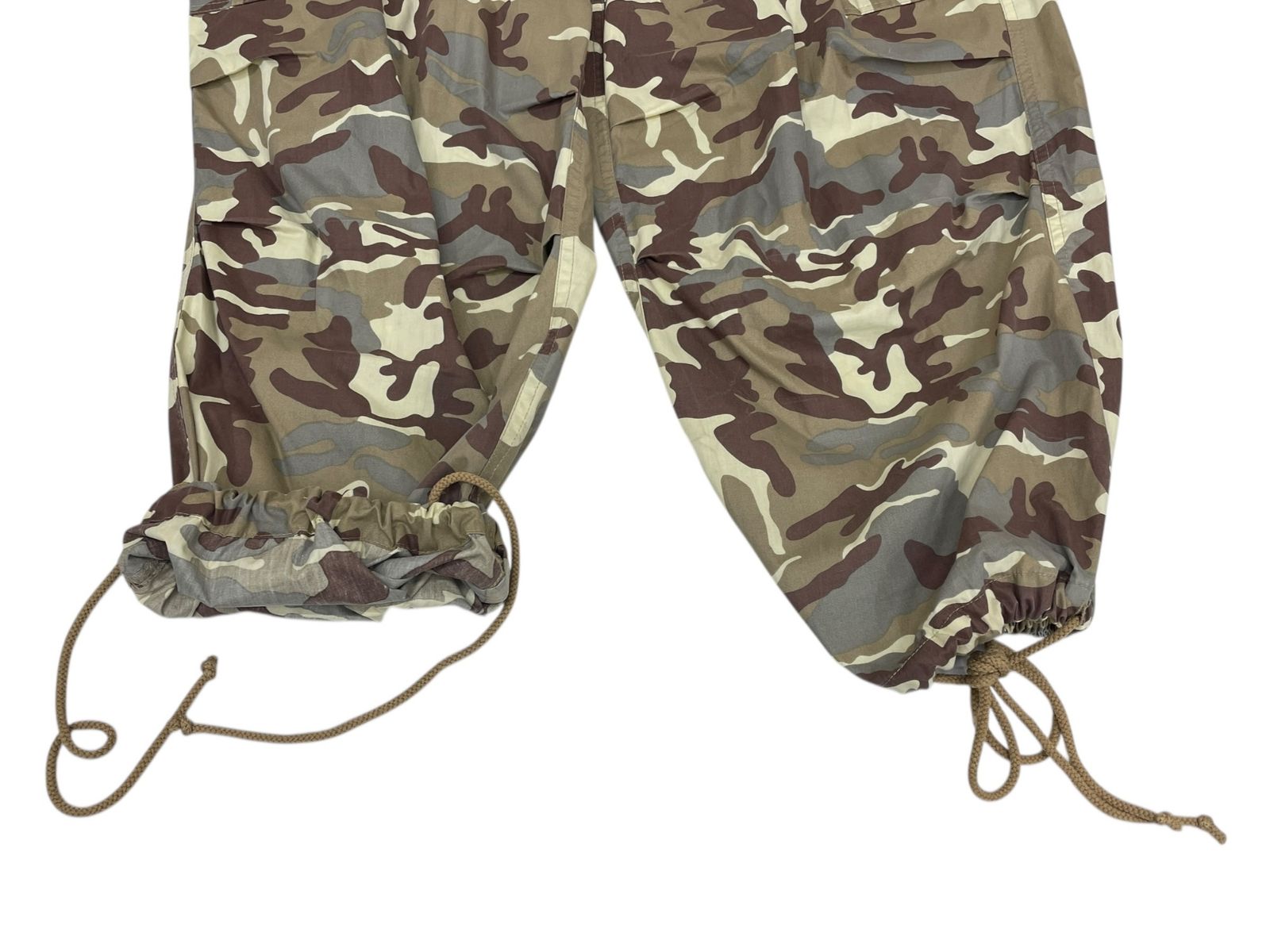 UFO カモフラカーゴパンツ ドローコード付 00S 古着 迷彩 デザートカモ