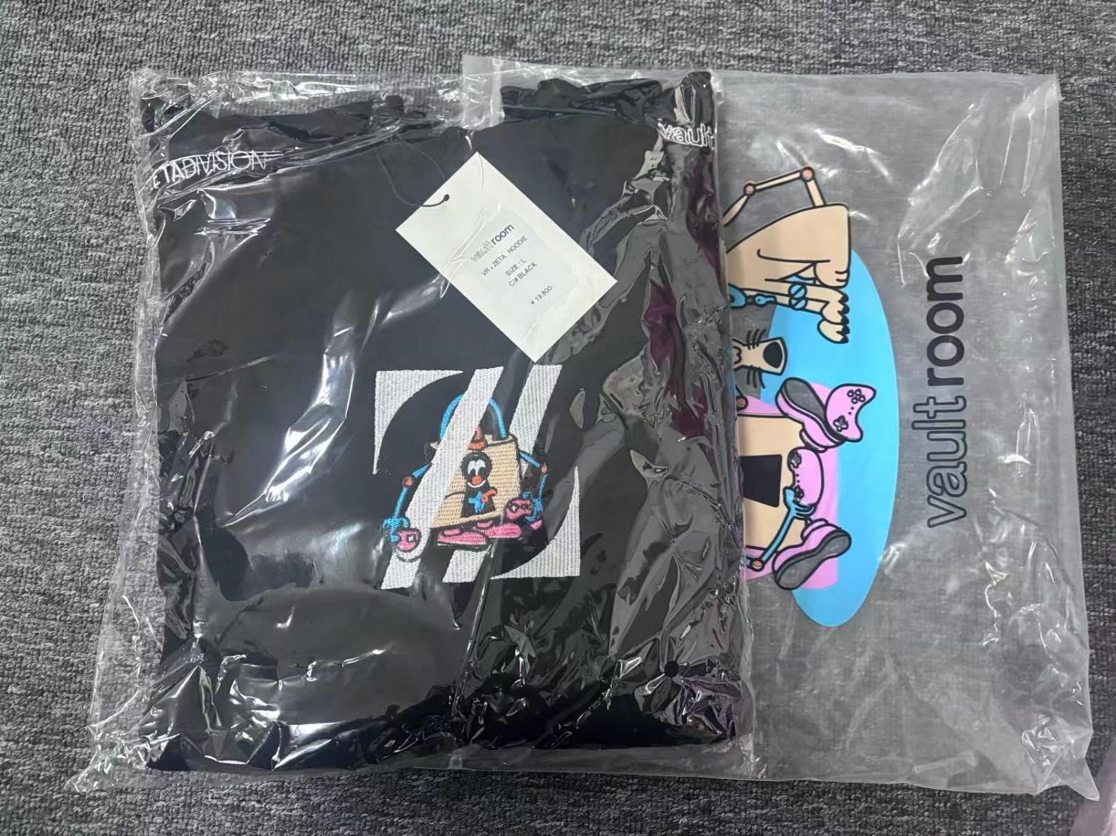 vaultroom ZETA DIVISION foodie パーカー 限定】Vaultroom ZETA DIVISION foodie パーカー ボルトルーム - メルカリ