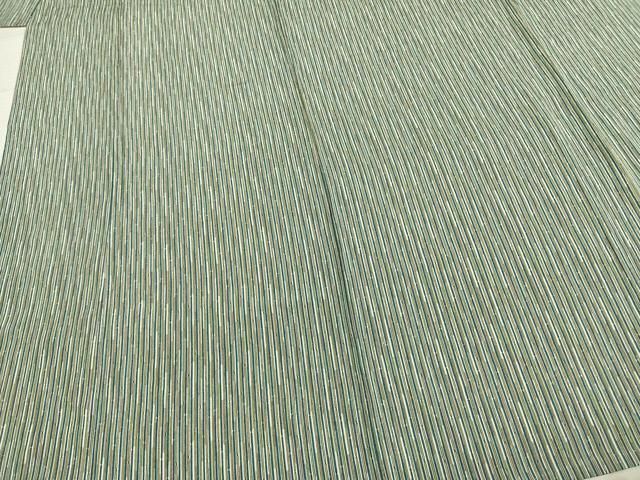 平和屋着物▽上質な小紋　単衣　変わり縞　正絹　逸品　未使用　AABD0423fy 平和屋着物▽上質な小紋 単衣 変わり縞 正絹 逸品 未使用 AABD0423fy