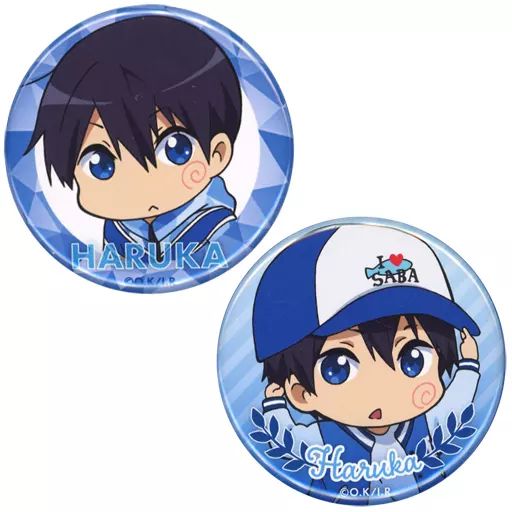 Free 缶バッジセット 七瀬遙 : おもちゃ Free! 缶バッジセット 七瀬遙