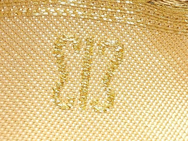 平和屋着物○西陣 川島織物 六通柄 本袋帯 花唐草文 金銀糸 正絹 逸品