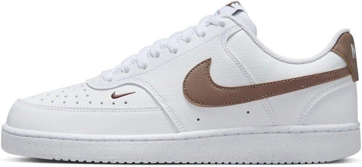 ナイキ コート ビジョン ロー NN W COURT VISION LO ホワイト ブラウン FV 9952-103 25.0 cm