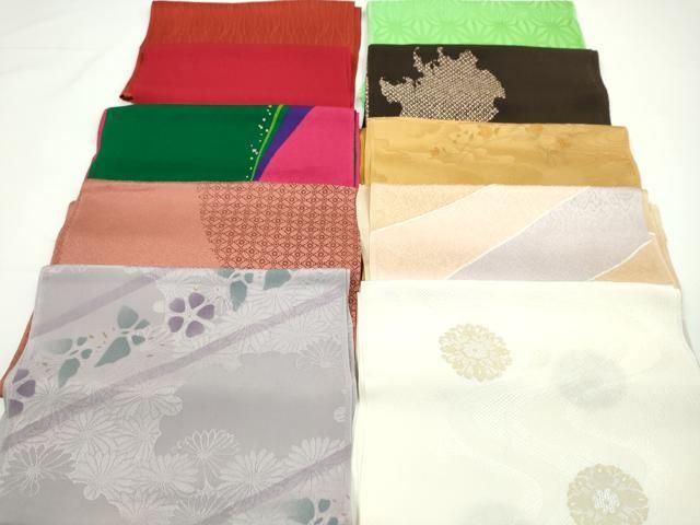 【ビンテージ品】ポップアートパネル　4枚セット　32.5cm×49.5cm 平和屋着物☆和装小物 帯揚げ10枚セット 丹後ちりめん 正絹 逸品