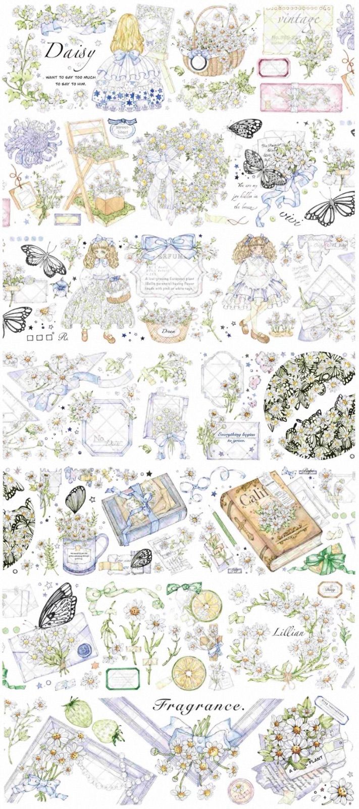  贝壳光 7 cm 10 m 赴约 海外マスキングテープ 海外マステ 花 マスキングテープ テープ マスキングテープ