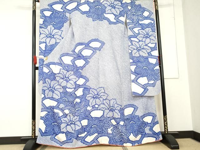 平和屋着物○豪華振袖 総絞り 草花文 正絹 逸品 AABE0134cs - メルカリ