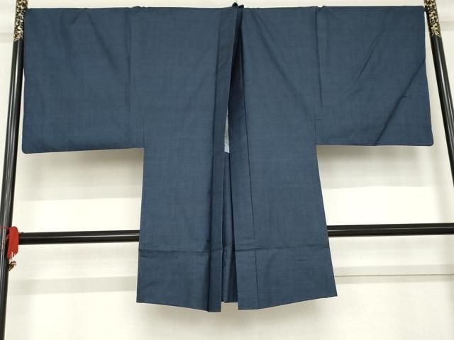 平和屋着物○男性 本場大島紬 アンサンブル 100亀甲 総詰め 羽裏：鷹