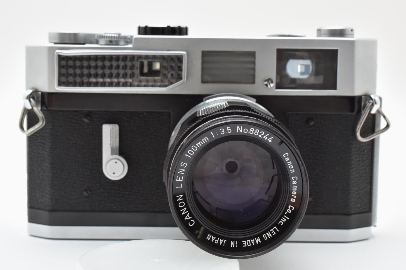 4385 キャノン CANON MODEL 7 + 100mm f3.5 フィルムカメラ [現状品