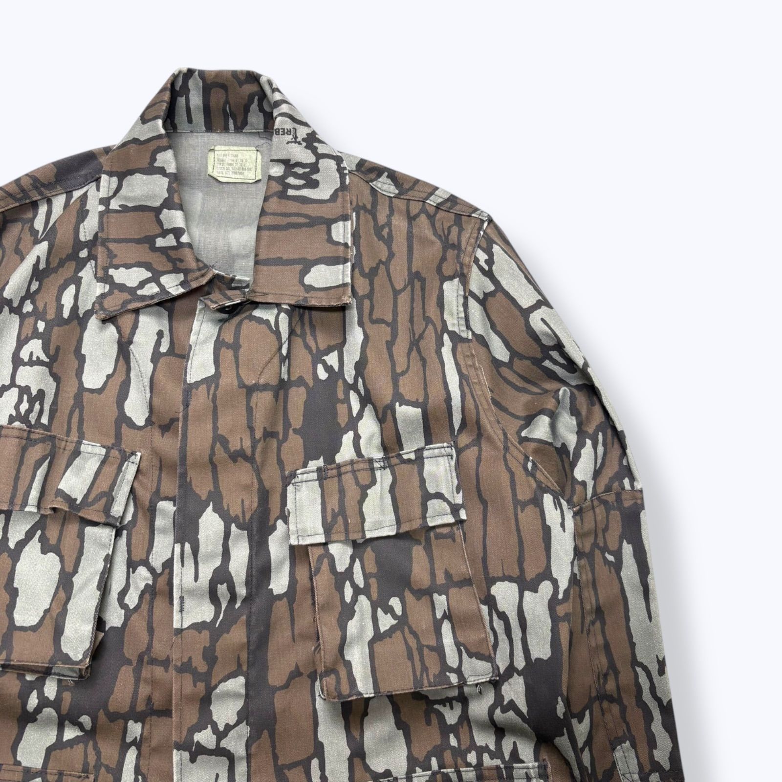 Rare】 90s~ BDU Type Trebark Camo Jacket 【M-R】 80年代 90年代