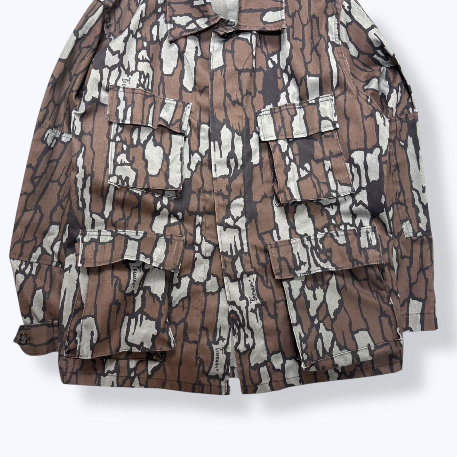 Rare】 90s~ BDU Type Trebark Camo Jacket 【M-R】 80年代 90年代