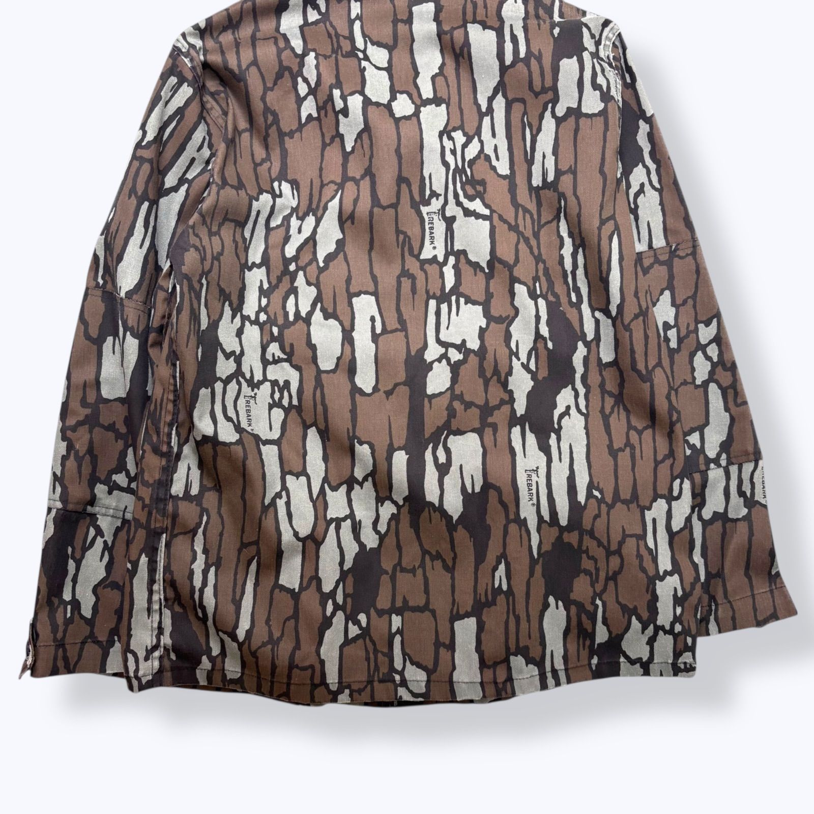 個人装備 90s Vintage TREBARK Camo BIGSIZE Rare】 90s~ BDU Type Trebark Camo Jacket 【M-R】 80年代 90年代