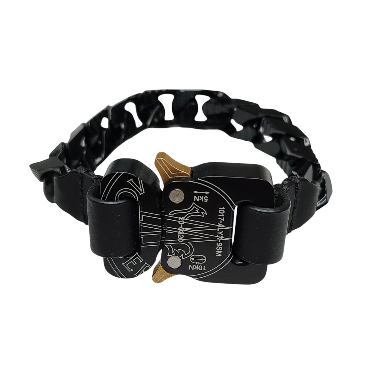 1017-ALYX-9SM チェーンブレスレット 1017 ALYX 9SM（アリクス）の「DOUBLE CHAIN BRACELET（ブレスレット