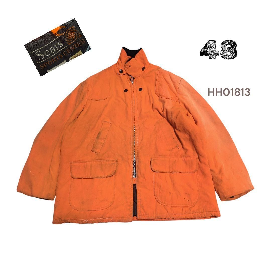 Searsメンズワークジャケットジャンパー48オレンジ デカタロンTALON