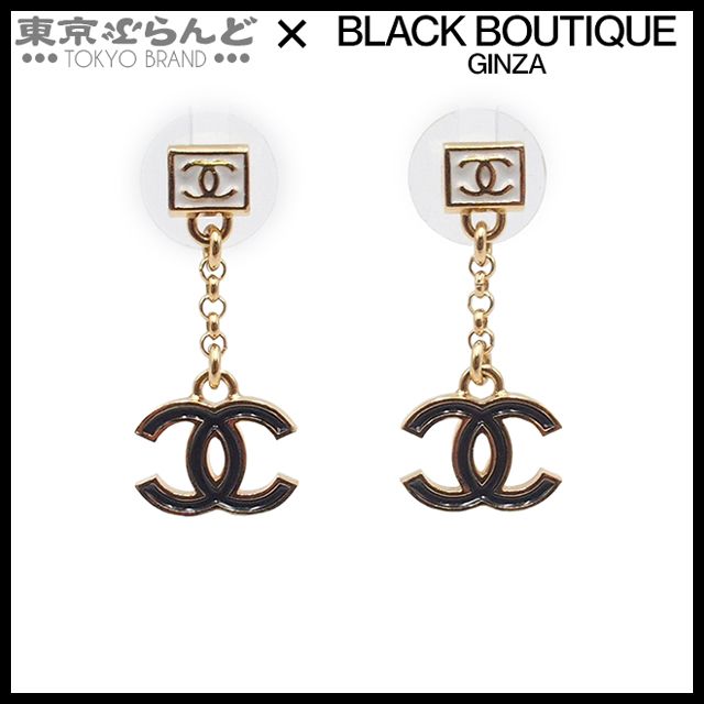 シャネル CHANEL ピアス ゴールド メタル ココマーク コスチューム