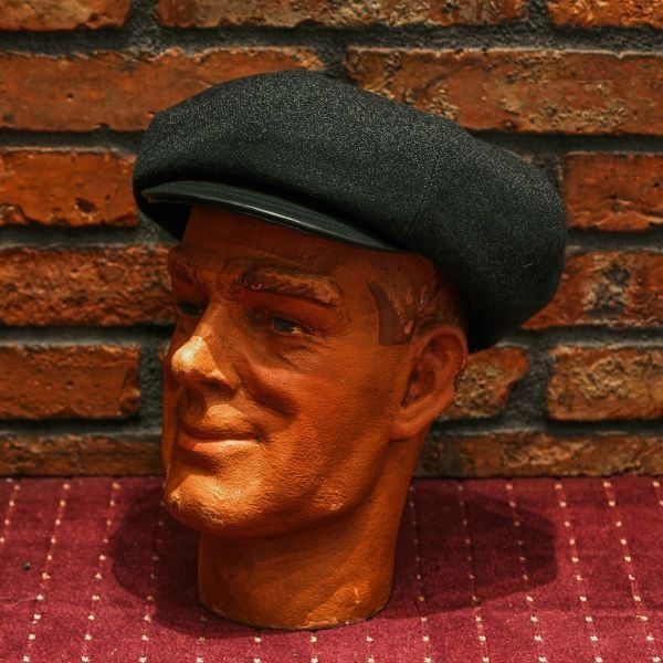 ミスターファットマン クラシック ウールレザーキャスケット MR.FATMAN