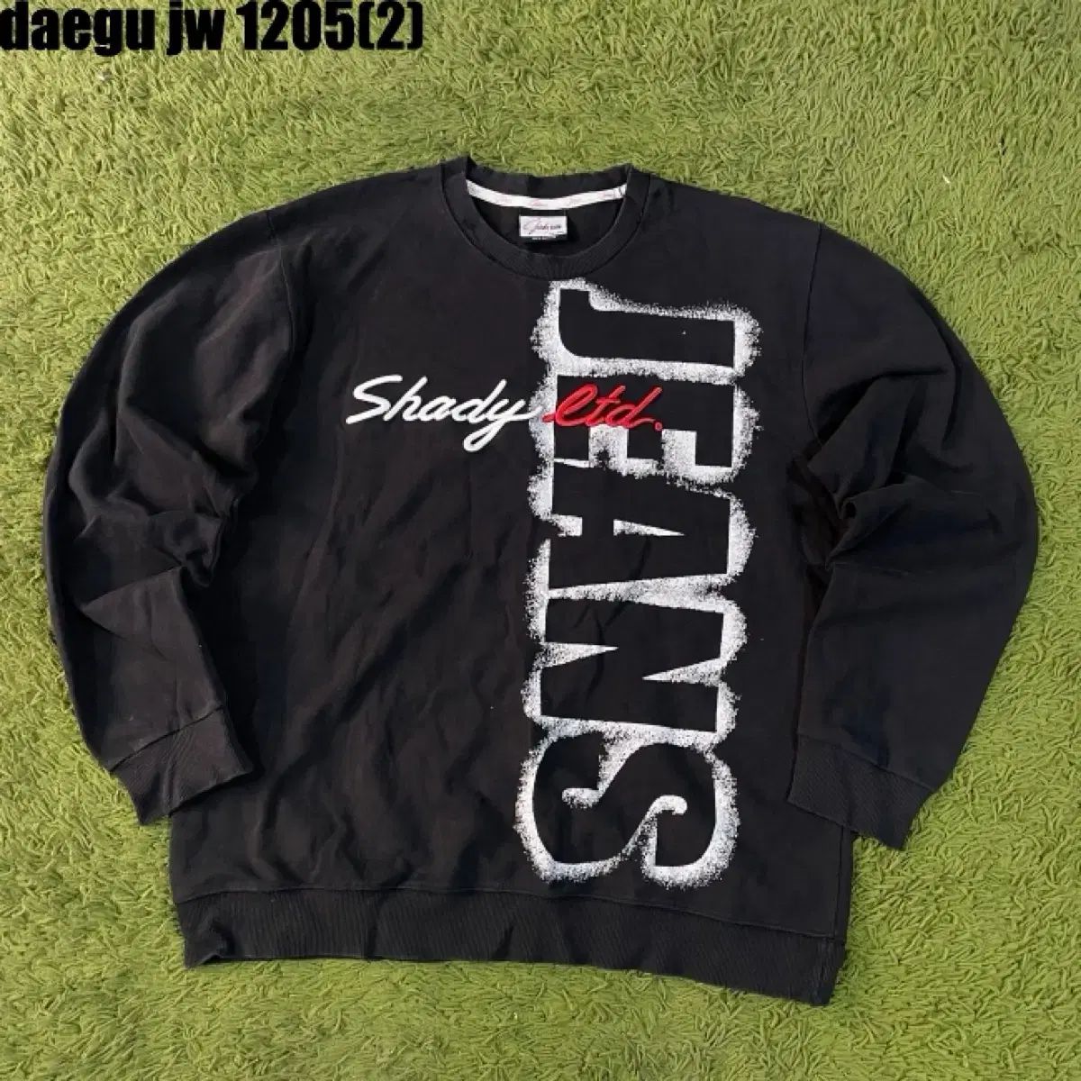 Shady Ltd ブラック スウェット Tシャツ XXL - メルカリ