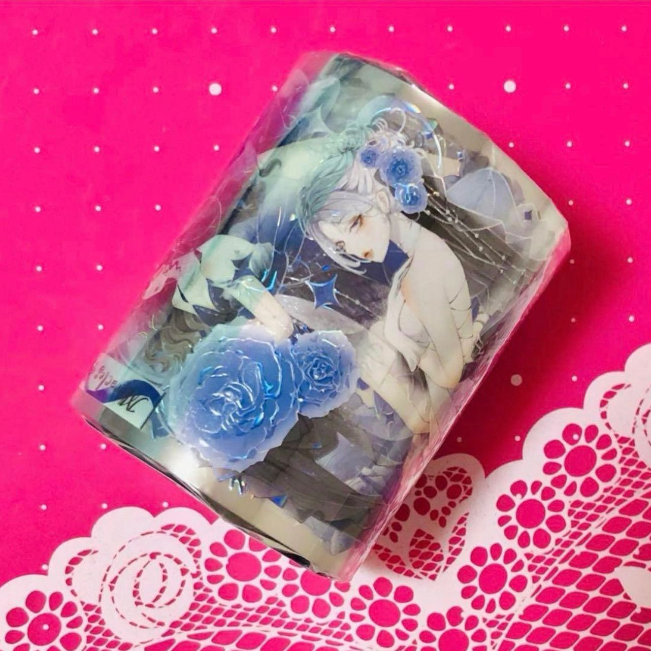 贝壳光 6 cm 10 m 夜如纱 海外マスキングテープ 海外マステ 人物