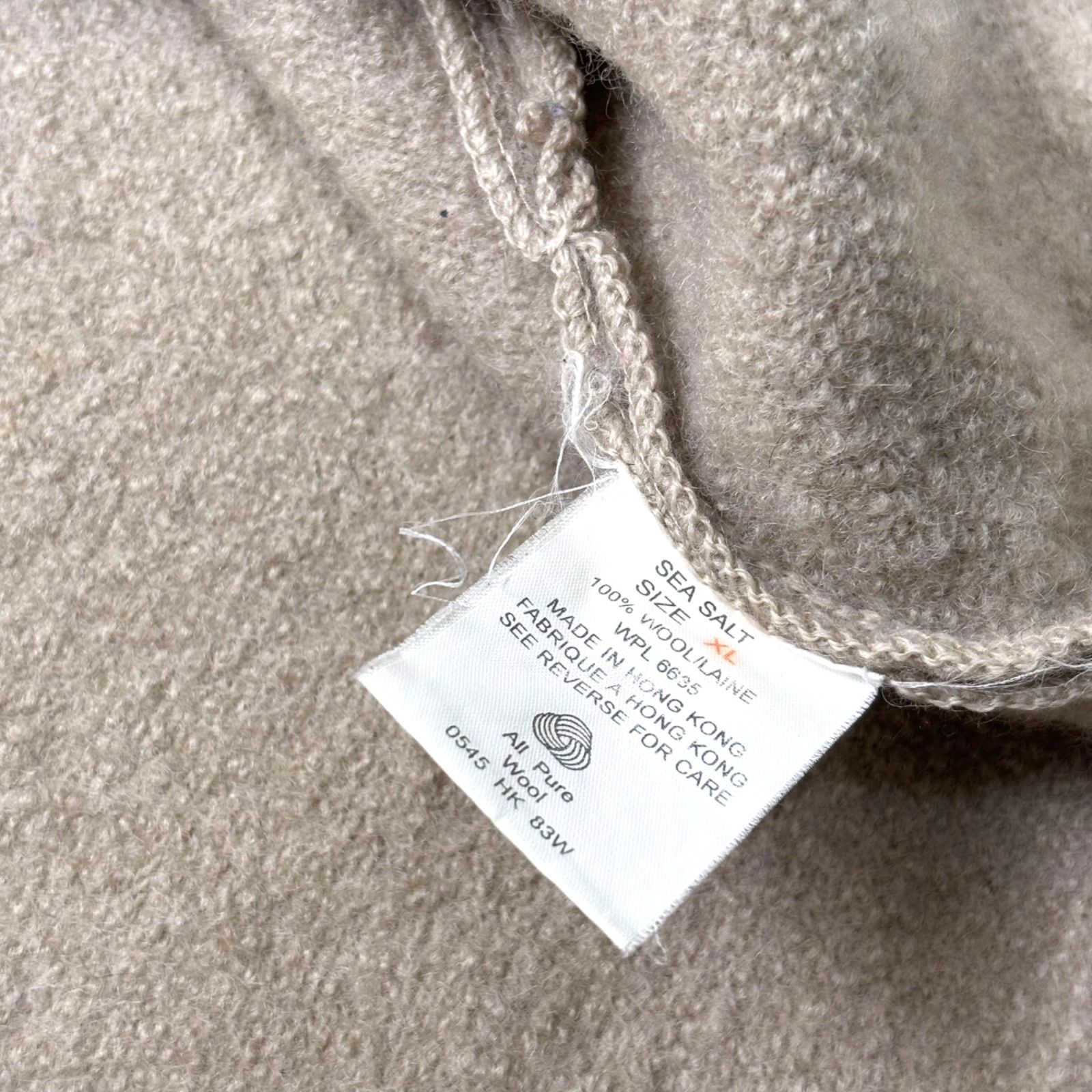Rare】 90s Woolrich Multi Border Shawl Collar Cardigan 【XL】 90 