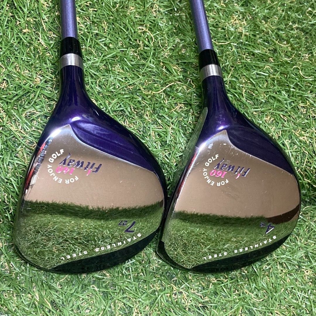 レディース Fitway 10 点フルセット ゴルフ 初心者 優しい - メルカリ