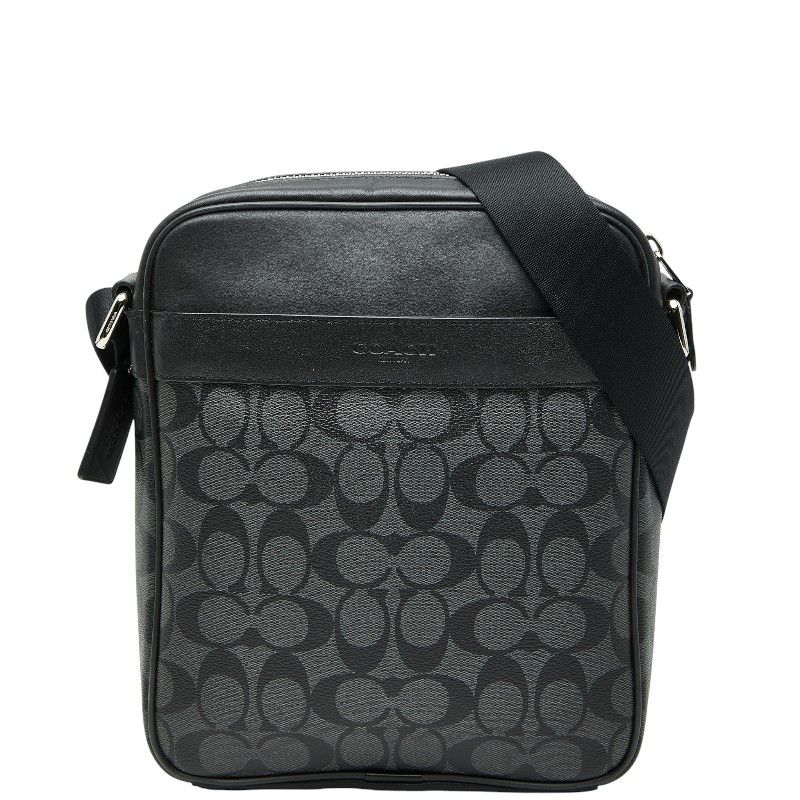 コーチ シグネチャー 斜め掛け ショルダーバッグ F54788 良い ブラック