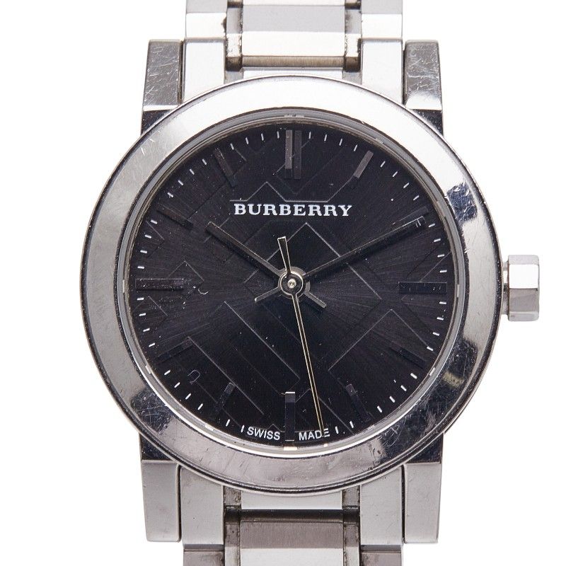 バーバリー ザ シティ BU 9201 ステンレススチール メンズ 1-0243431