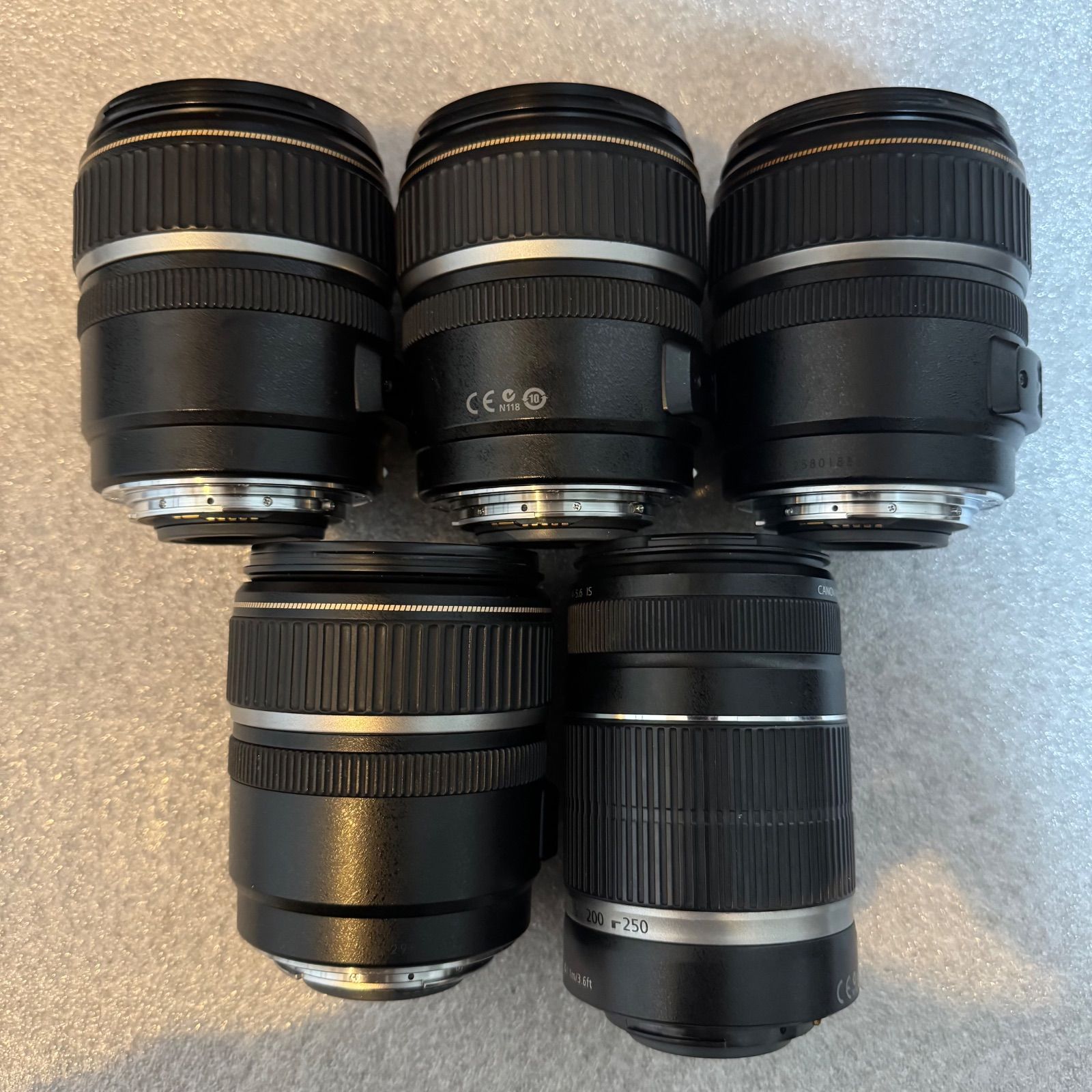 ☆Canon レンズ 5台まとめ売り☆ Canon キャノン EF-S 17-85mm F4-5.6