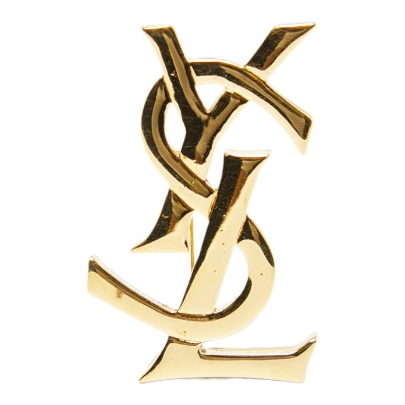 サンローラン YSL ゴールド メッキ レディース SAINT LAURENT 1-0243894
