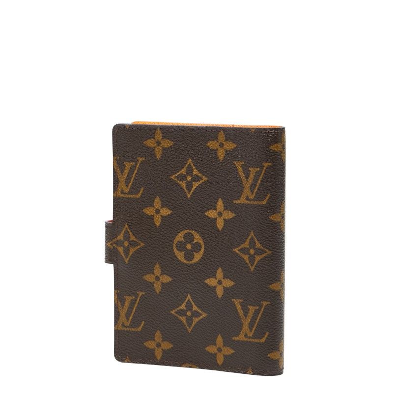 ルイ ヴィトン モノグラム アジェンダ コアラPM R 21015 ブラウン オレンジ PVC レディース LOUIS VUITTON 214 44837