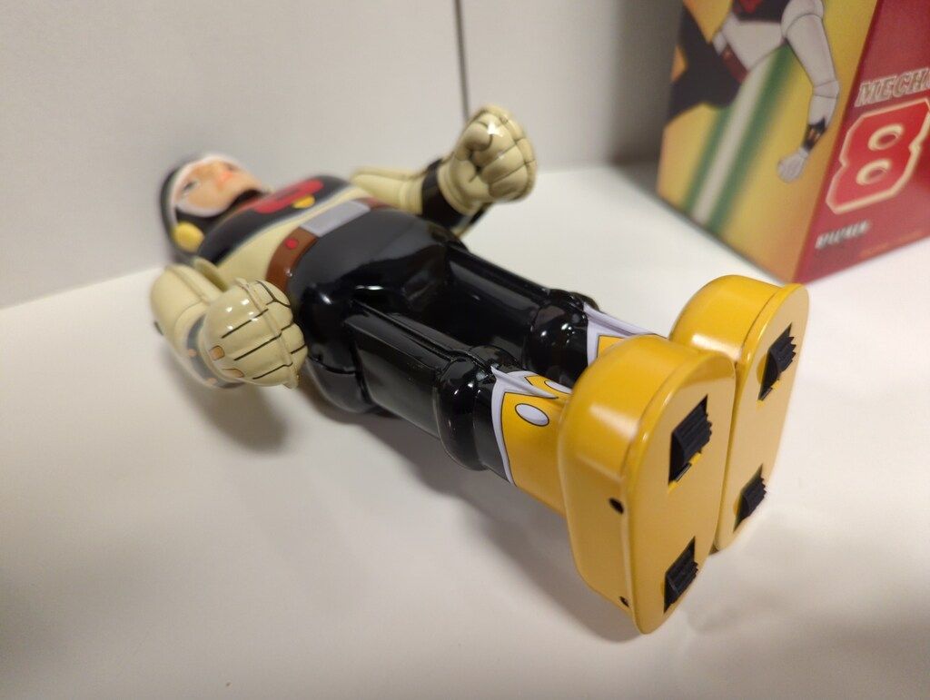 ビリケン商会 ゼンマイ歩行ブリキ 8マン 240mm ポストカード付 - メルカリ