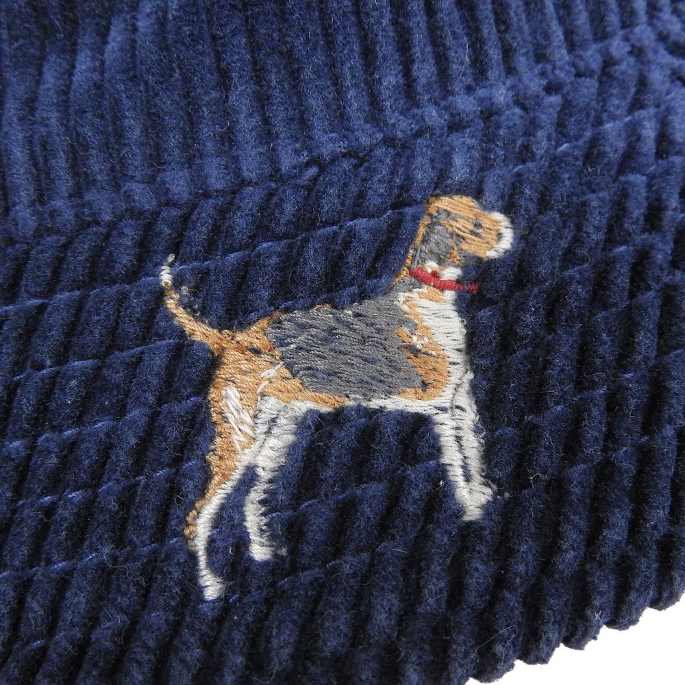 ポロ ラルフローレン 90s コーデュロイ 犬 刺繍 バケット ハット 古着 超美品 ポロ ラルフローレン POLO RALPH LAUREN 90年代 ヴィンテージ