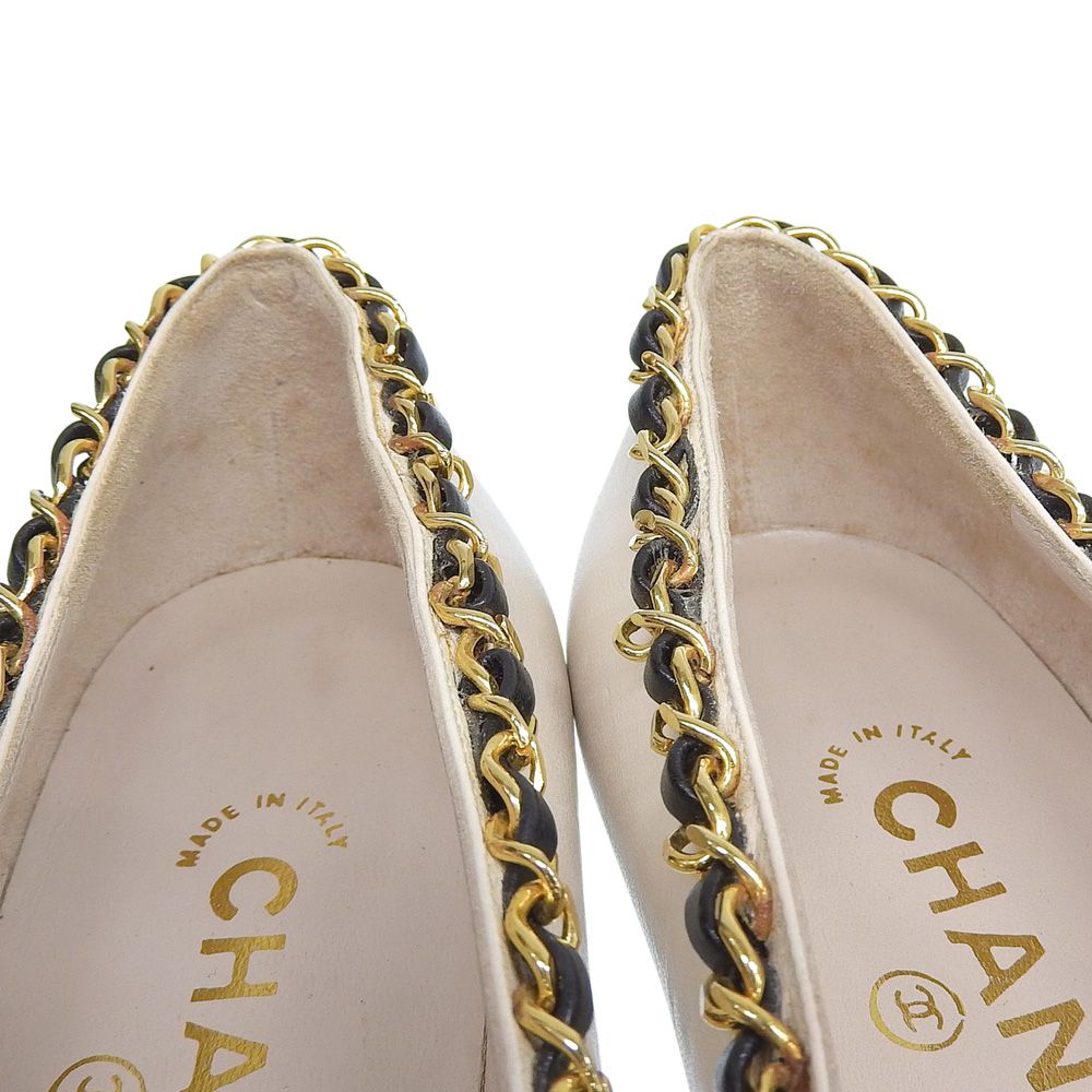 箱付未使用 シャネル CHANEL 90年代 ヴィンテージ バイカラー レザー