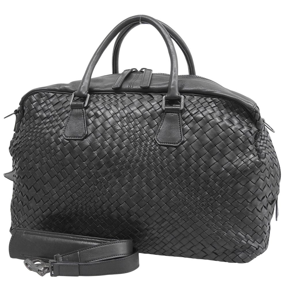 超美品 ファロルニ FALORNI 現行ロゴ マキシイントレチャート レザー