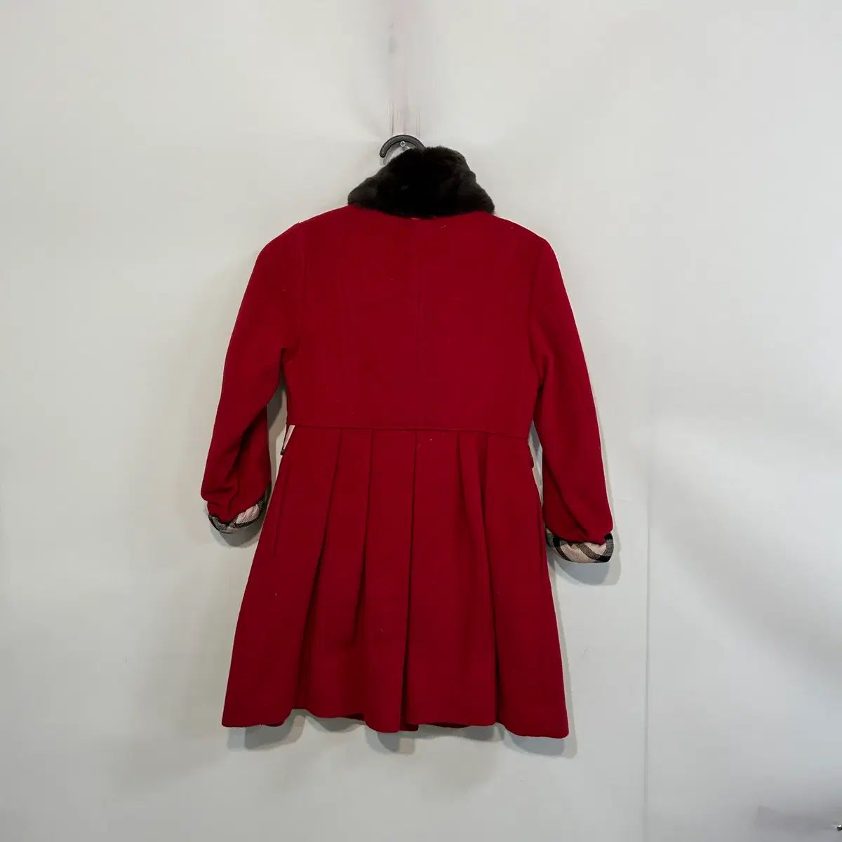 ダックス キッズ 女の子 カシミア コート 150