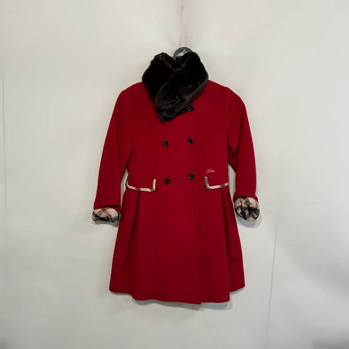 ダックス キッズ 女の子 カシミア コート 150