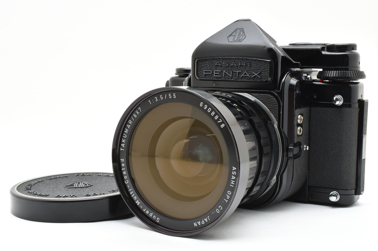 4396 ペンタックス PENTAX 6 x 7 TTL SMC Takumar 55 mm f 3 5 中判 フィルムカメラ