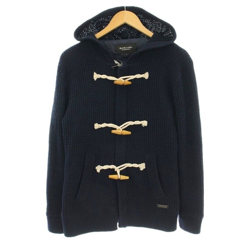 バーバリー ブラックレーベル ニット ダッフル ジャケット コート