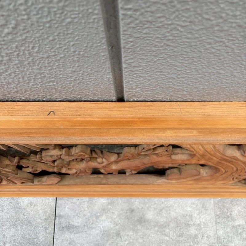 松竹梅 欄間 セット 1810×30×390 木製 建具 らんま【CA1128-3】 - メルカリ