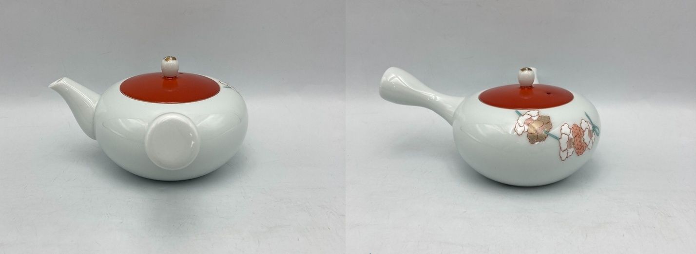 深川製磁　紅白花結び　2枚セット 有田焼 深川製磁 紅白花結び 小皿揃 | 佐賀県有田町 | ふるさと納税