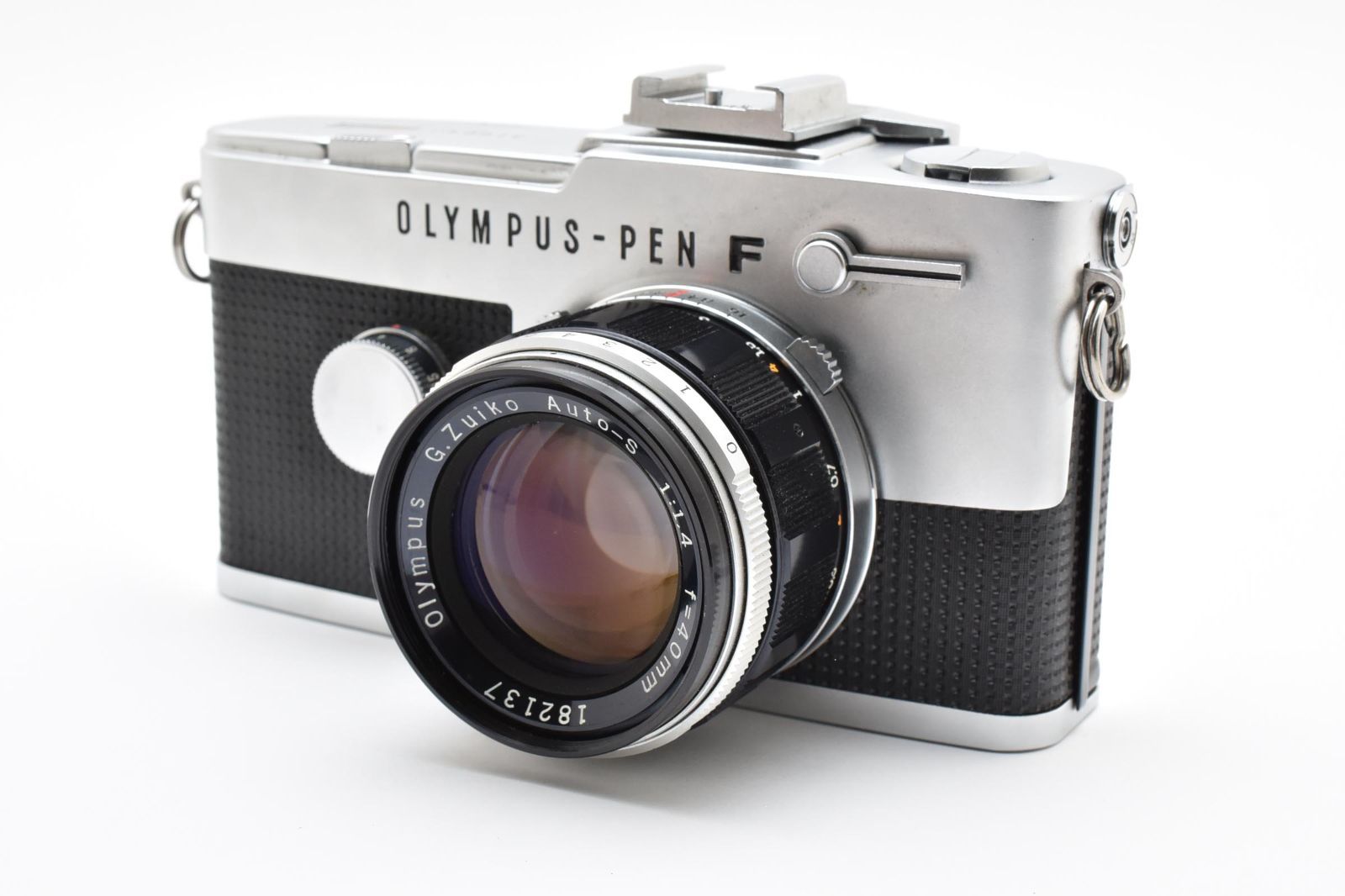 4404 オリンパス OLYMPUS PEN FT G Zuiko Auto s f 1 4 40 mm フィルムカメラ