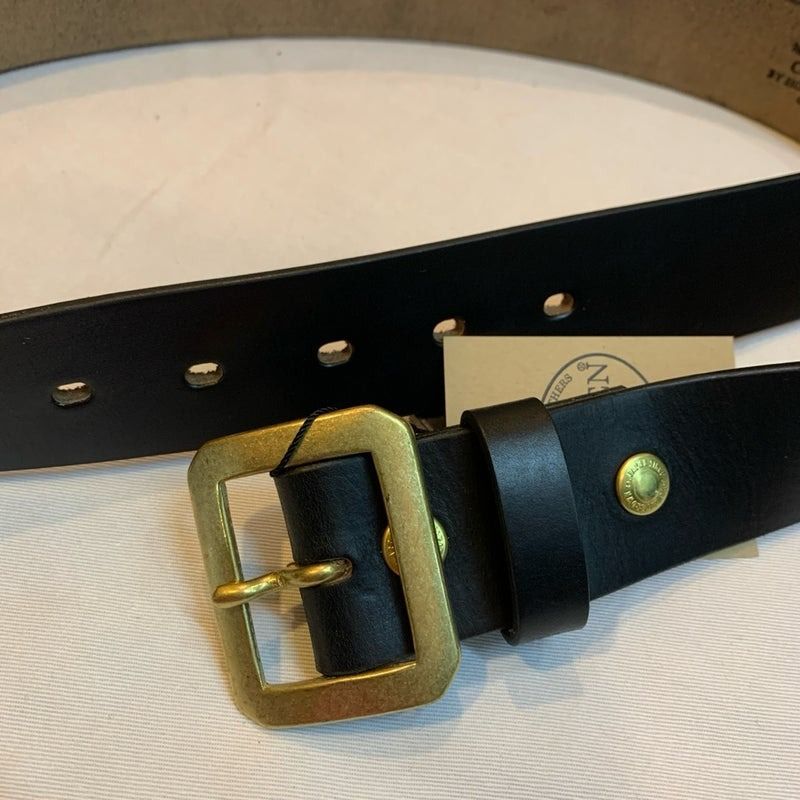 アートブラウン 38mm クロムエクセルレザー ギャリソンベルト