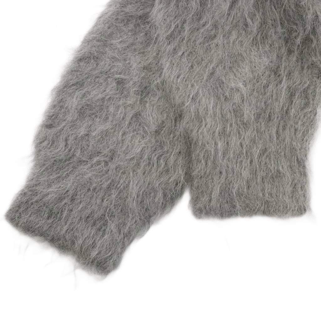 ノーブル NOBLE 24AW アルパカ混シャギーショートカーデ カーディガン