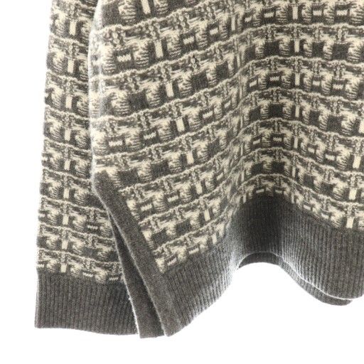 ローヘン LOHEN 購入 ジオメトリックジャガードニット セーター 長袖 F  