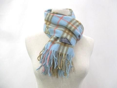 【新品】Burberry バーバリー カシミヤ マフラー　ショール　ストール BURBERRYバーバリーカシミヤマフラーストール