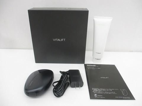 中古 家電 Panasonic パナソニック バイタリフト かっさ EH-SP85-K ウォータークリア ジェル付き 家庭用美容器