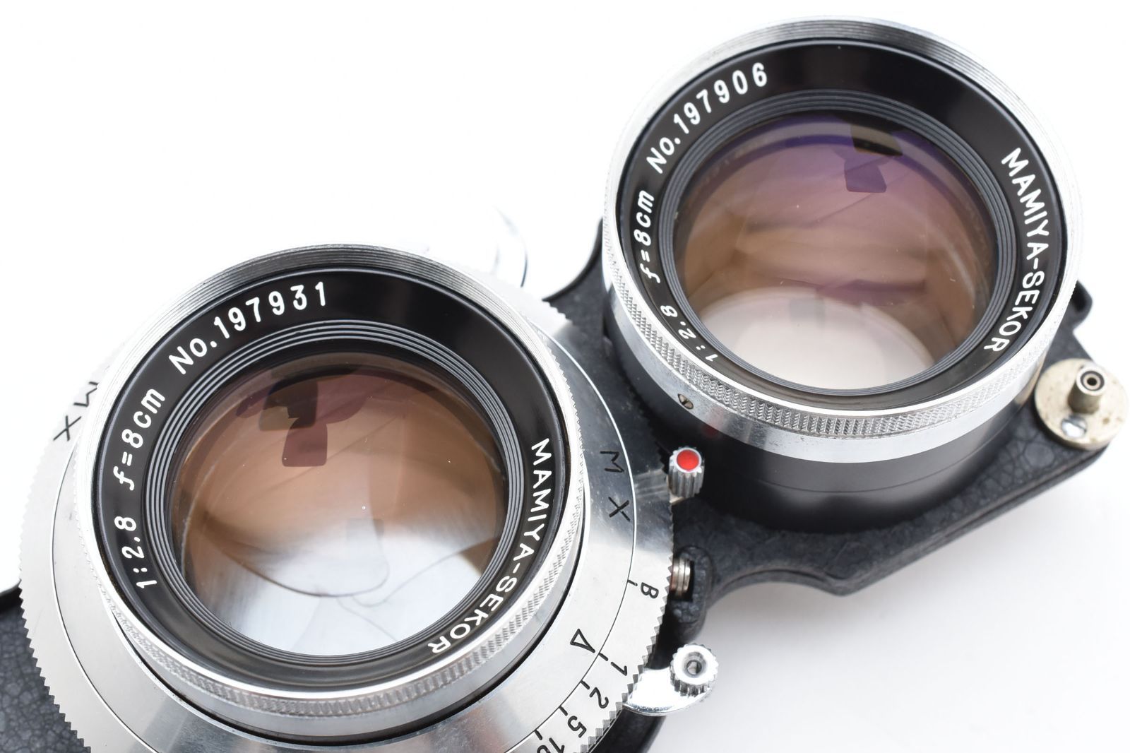 4423 マミヤ MAMIYA-SEKOR f/2.8 80mm 8cm TLR Lens For C330 C220 二