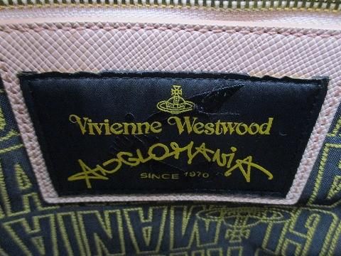  ヴィヴィアンウエストウッド VivienneWestwood アングロマニア オーブ ロゴ サーモンピンク レディース