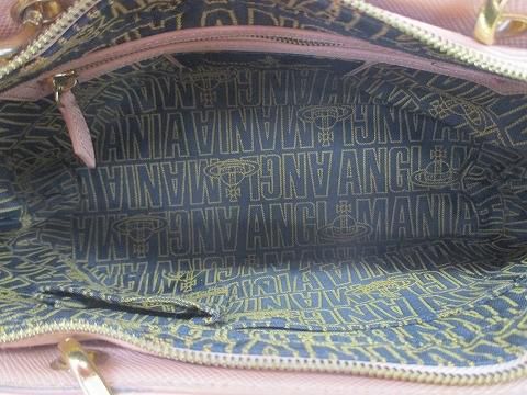  ヴィヴィアンウエストウッド VivienneWestwood アングロマニア オーブ ロゴ サーモンピンク レディース