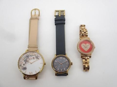 マイケルコース MK 4448 マークジェイコブス MBM 1331 オリビアバートン 腕時計 3点 レディース